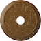 Ekena Millwork Crendon Medallion (Canopies up to 4 3/8"), 24 1/8"OD x 4 3/8"ID x 2 1/4"P, Smokey Topaz Crackle CM24CRSTC - alternate 1